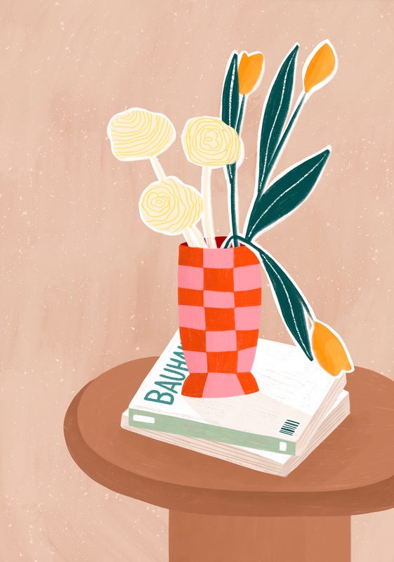 Tulips and Books