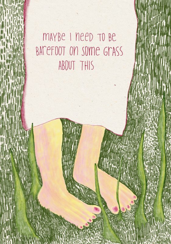 Barefoot on Some Grass